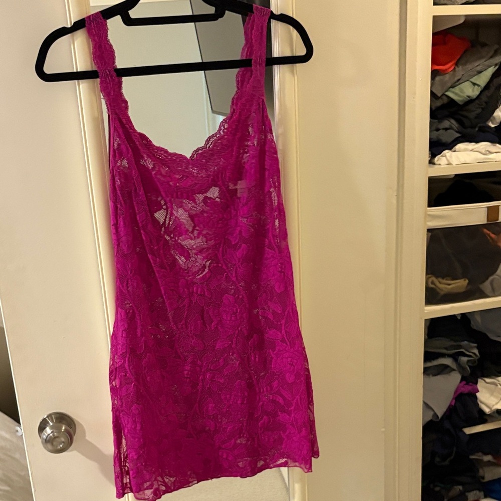 Victoria's Secret Pink Lace Chemise
